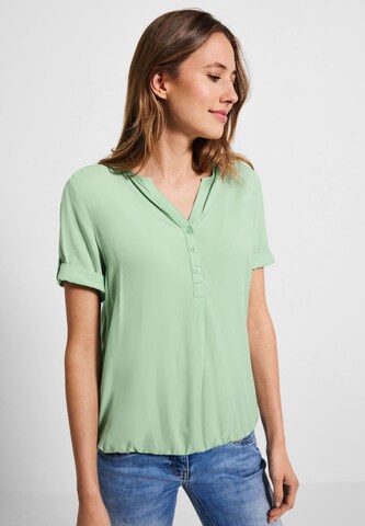 CECIL Blouse in Green: front