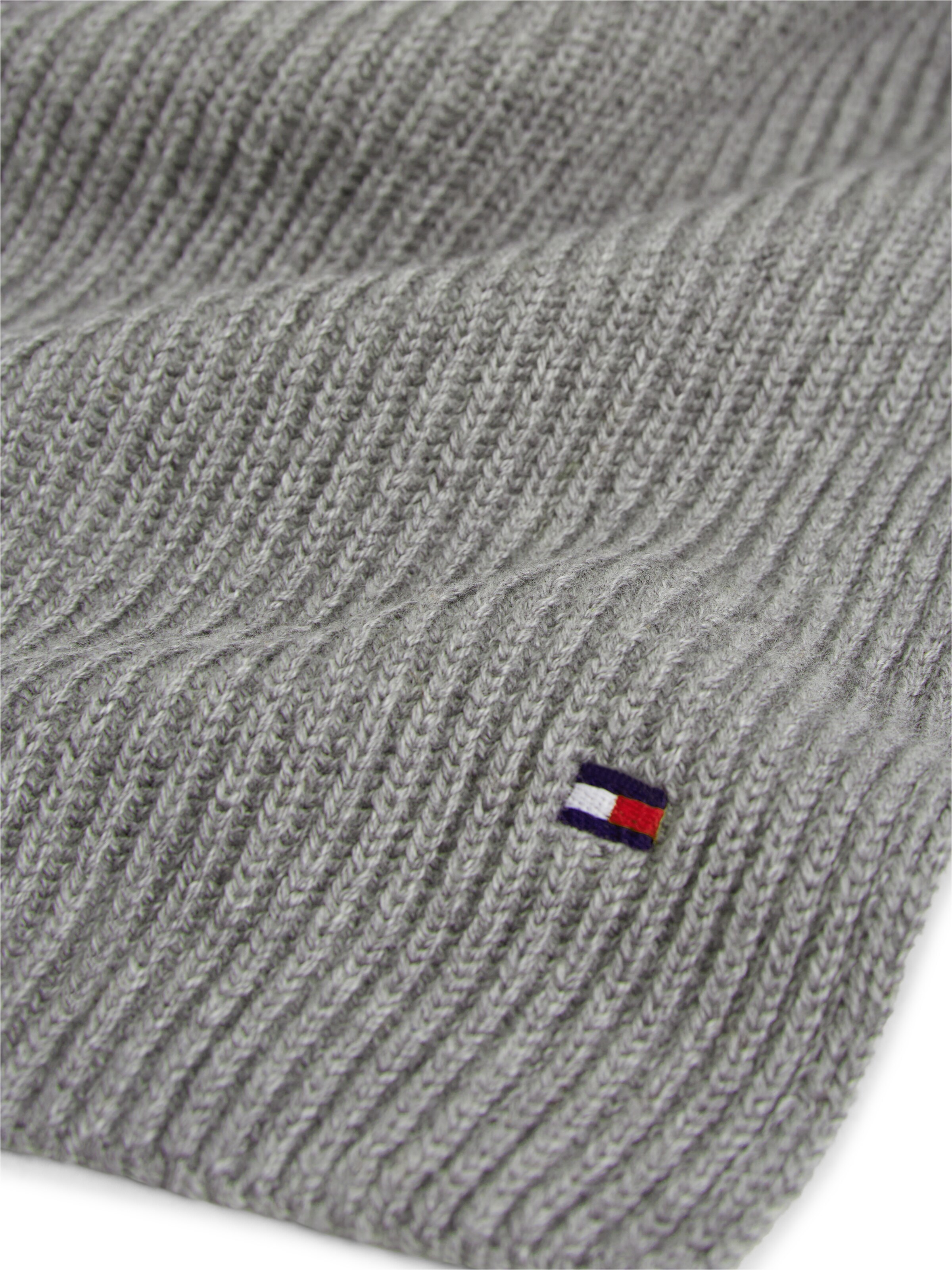 TOMMY HILFIGER Schal in Grau