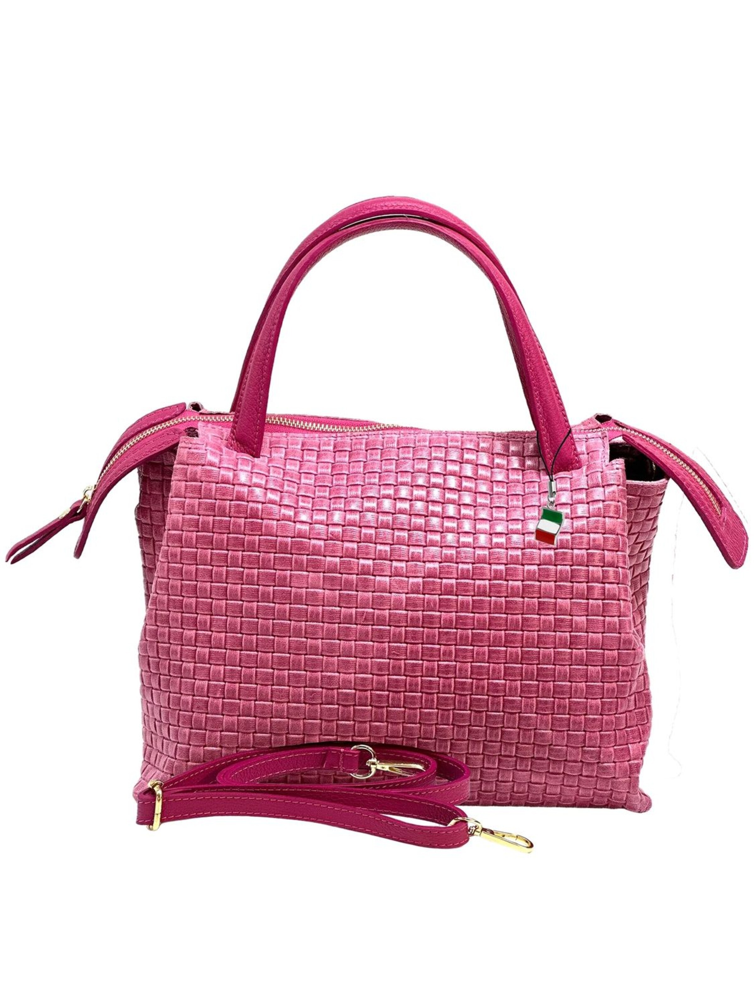 Borsa a mano di Florence in rosa: frontale