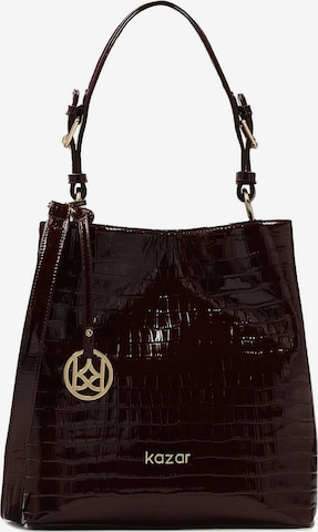 KazarRučna torbica - crvena boja: prednji dio