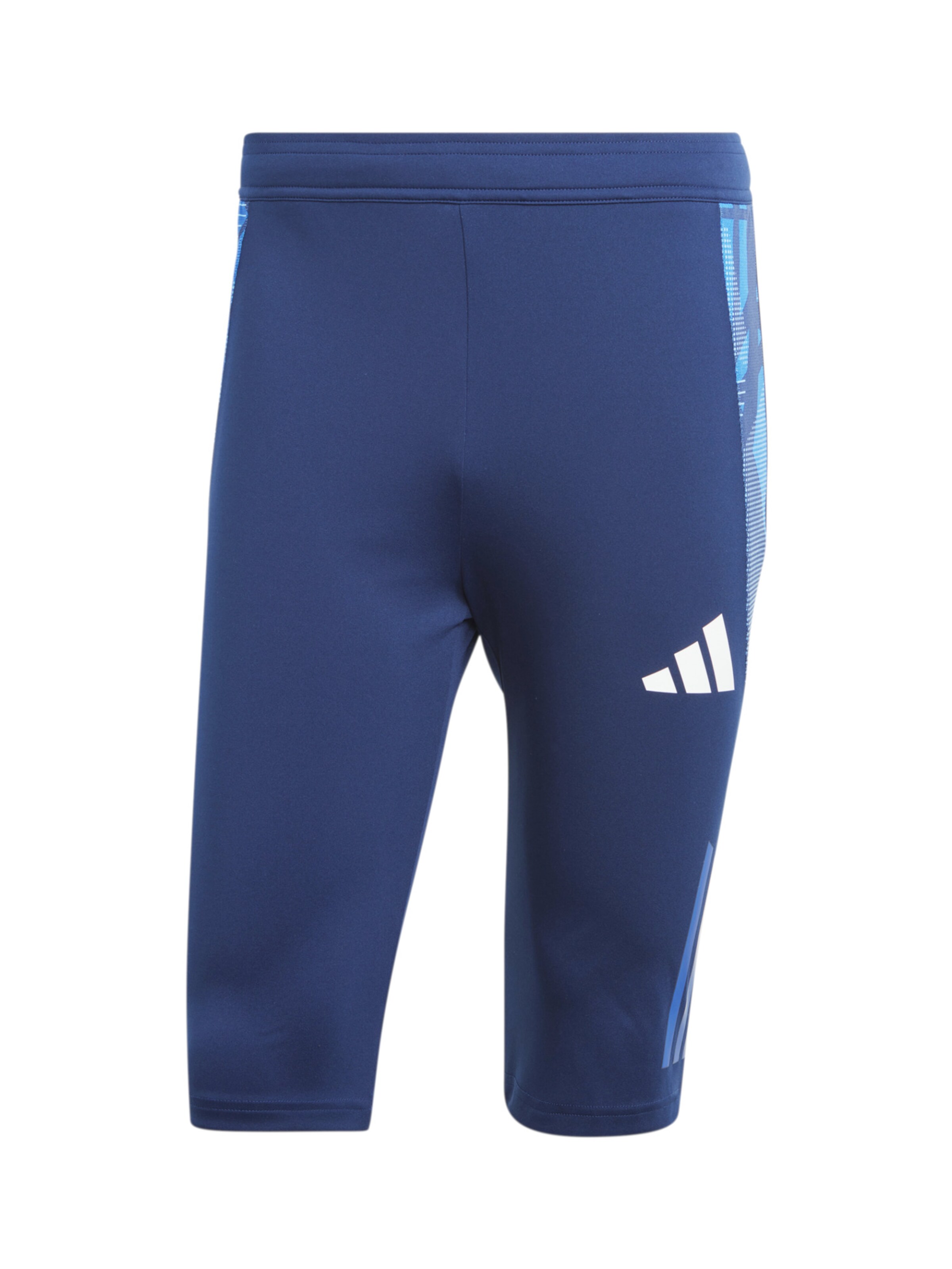 ADIDAS PERFORMANCE Slimfit Sporthose in Blau: Vorderseite