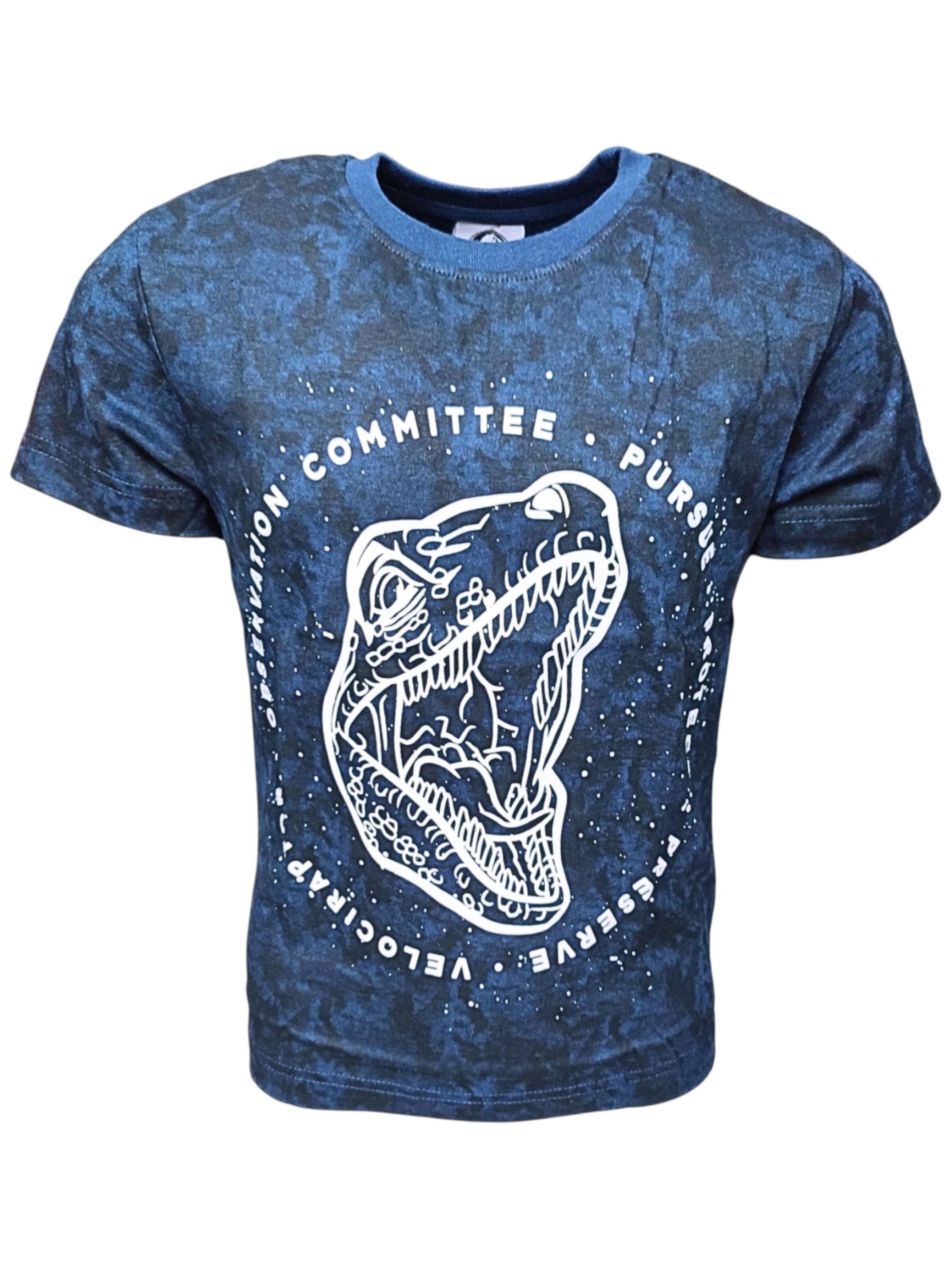 Jurassic World Shirt 'Jurassic World T-Shirt' in Blue: front