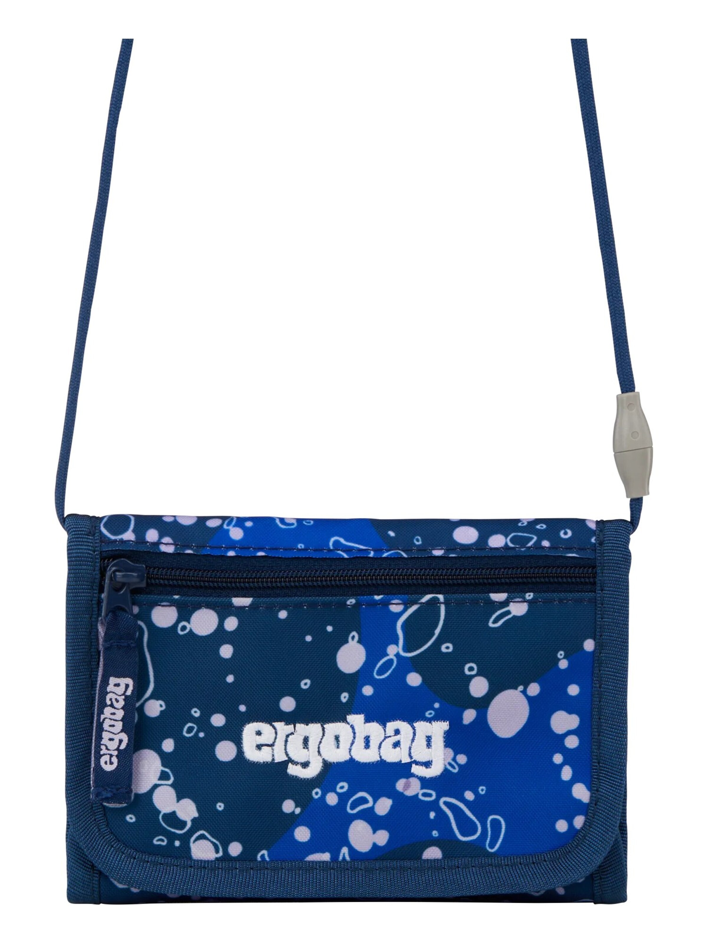 ergobag Wallet 'Brustbeutel Brustbeutel' in Blue: front