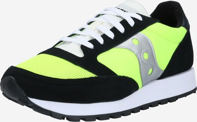 saucony Sneaker 'JAZZ ORIGINAL VINTAGE' in neongelb / schwarz / silber, Produktansicht