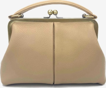 Borsa a mano 'Kleine Olive – Leder Handtasche & Umhängetasche' di Taschenkinder in beige: frontale