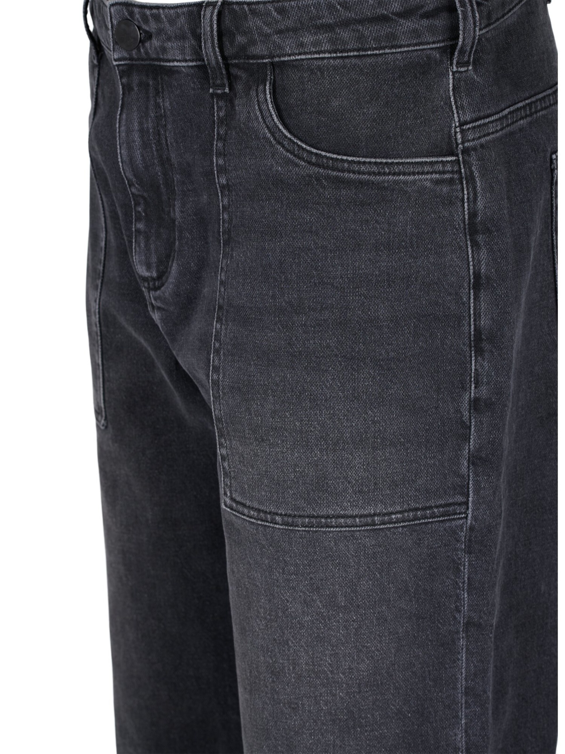 Zizzi Zvonový Džíny – šedá