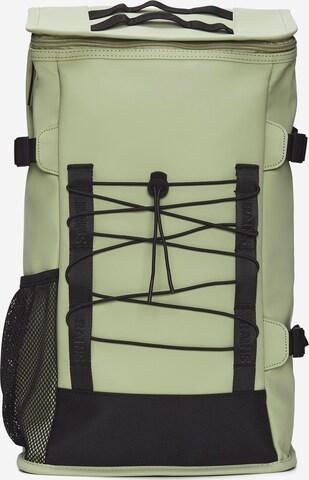 RAINS Backpack in Green: front