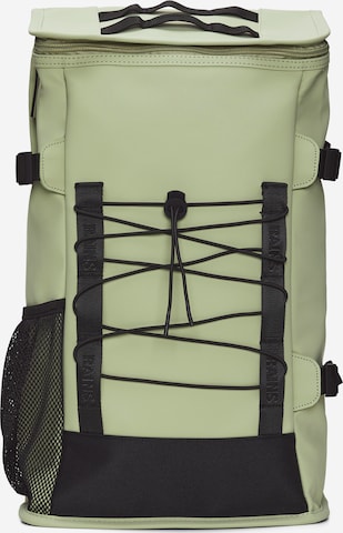 RAINS Backpack in Green: front