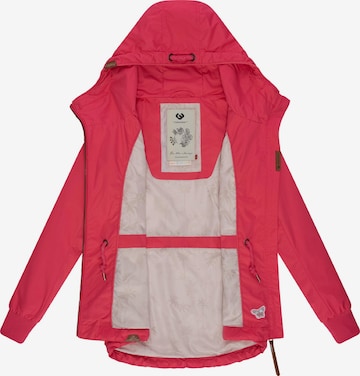 Ragwear Outdoor jacket 'Danka' in Red