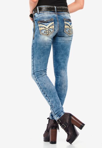 CIPO & BAXX Regular Jeans 'WD380' in Blue