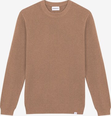 NOWADAYS Sweater 'Structured' in Brown: front