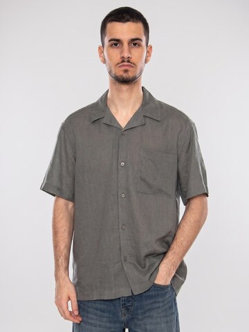 Only & Sons Comfort Fit Hemd 'CASTOR'‌‌‌ in Grau
