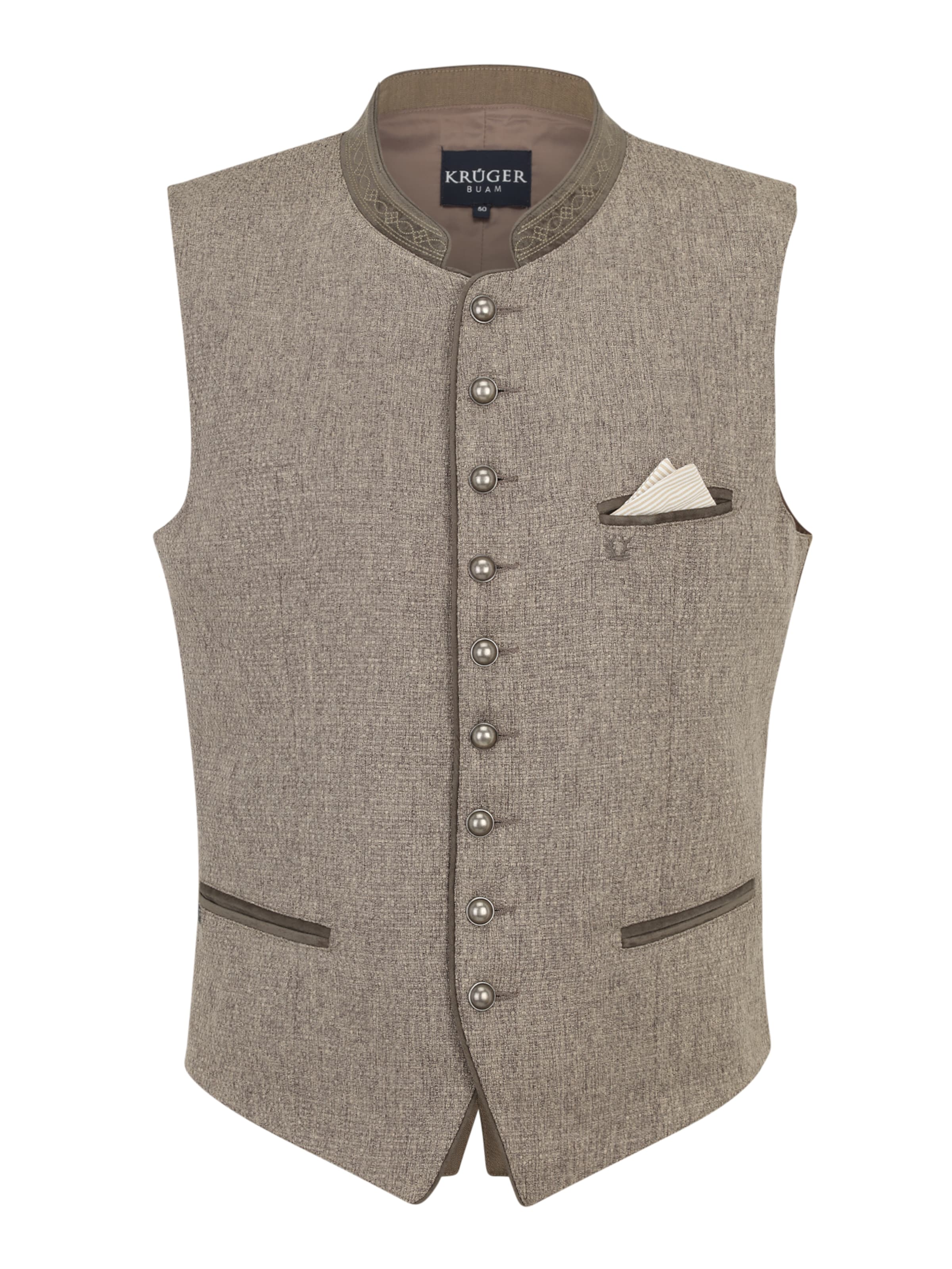 Krüger Buam Bayerisk vest i brun: forside