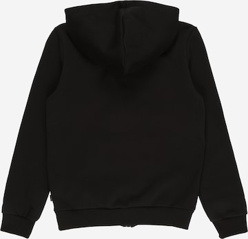 PUMA - Sudadera con cremallera en negro