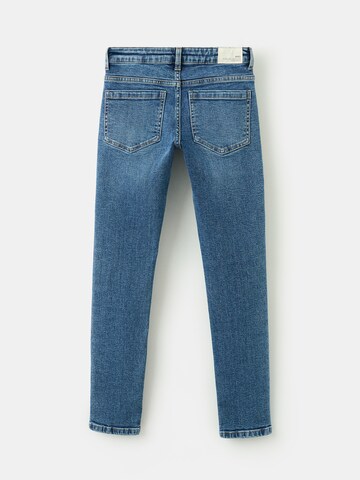 MANGO KIDS Skinny Jeans in Blau