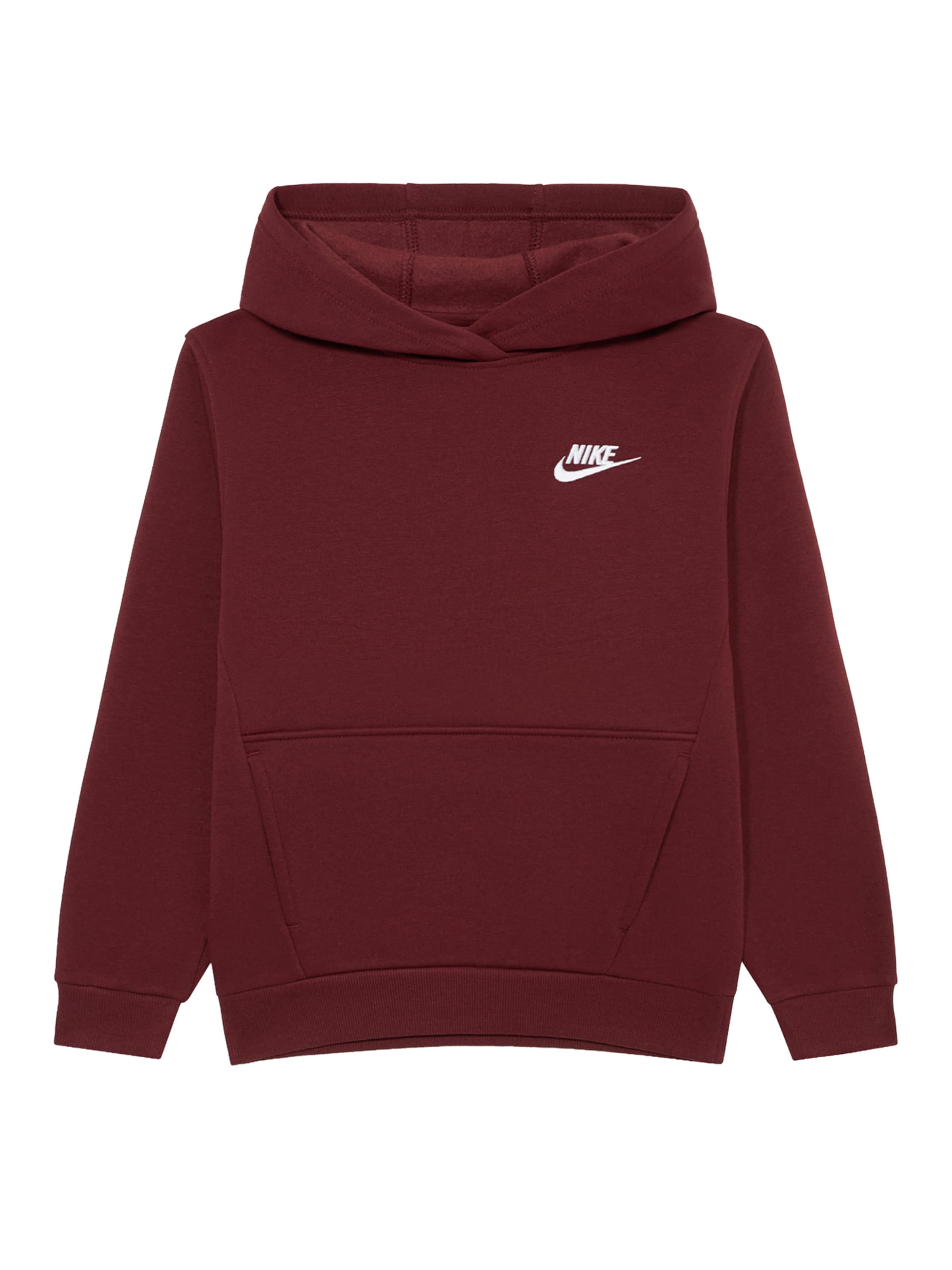 Nike Sportswear Μπλούζα φούτερ 'CLUB FLEECE' σε κόκκινο: μπροστά