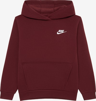 Megztinis be užsegimo 'CLUB FLEECE' iš Nike Sportswear, spalva – tamsiai raudona, Prekių apžvalga