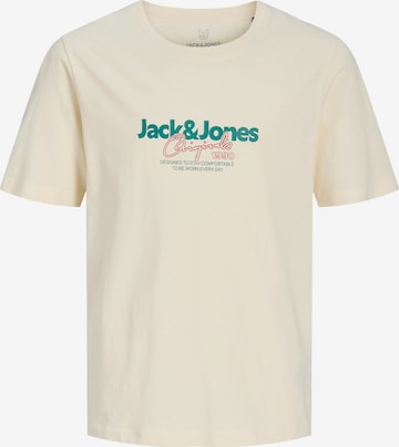 Jack & Jones Junior - Camiseta 'JORCASSIS' en blanco: frente