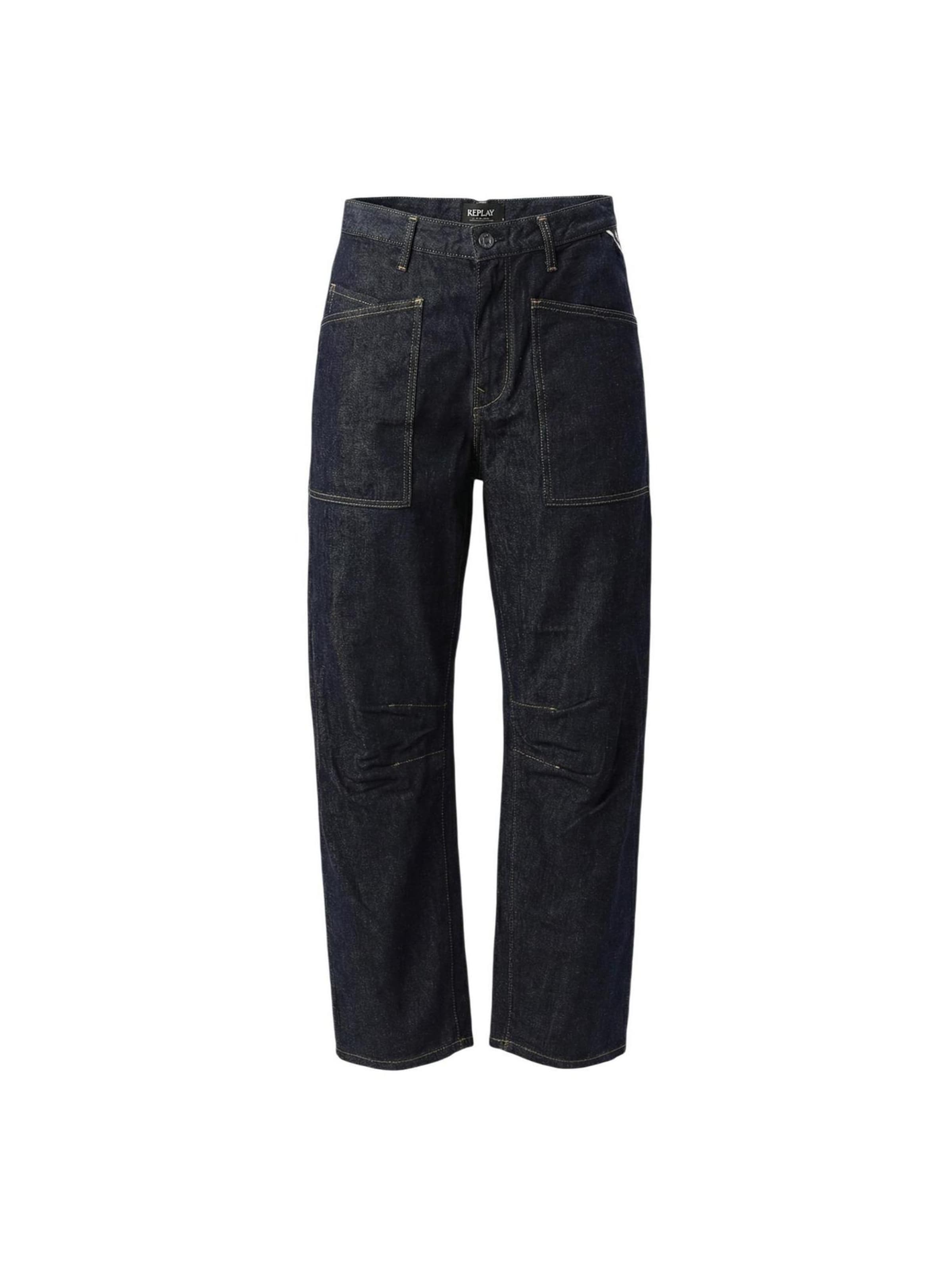 REPLAY regular Jeans 'BARREL W8239 .000.270 07' i blå
