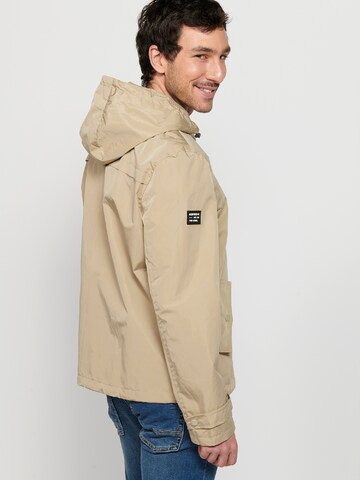 KOROSHI Between-Season Jacket in Beige