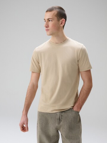 Next Shirt in Beige: voorkant