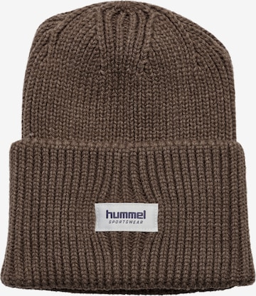 Bonnet Hummel en marron : devant
