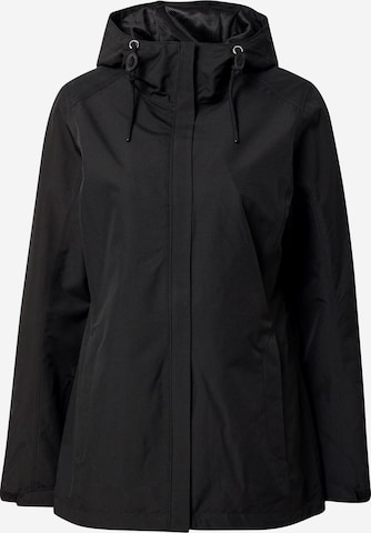 ICEPEAK Outdoorová bunda 'ADENAU' – černá: přední strana