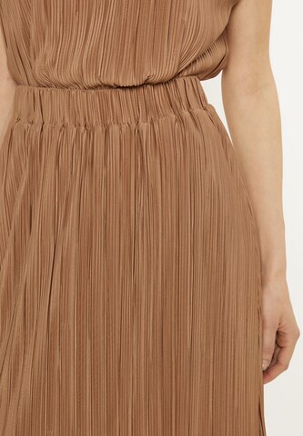 Jupe usha WHITE LABEL en beige