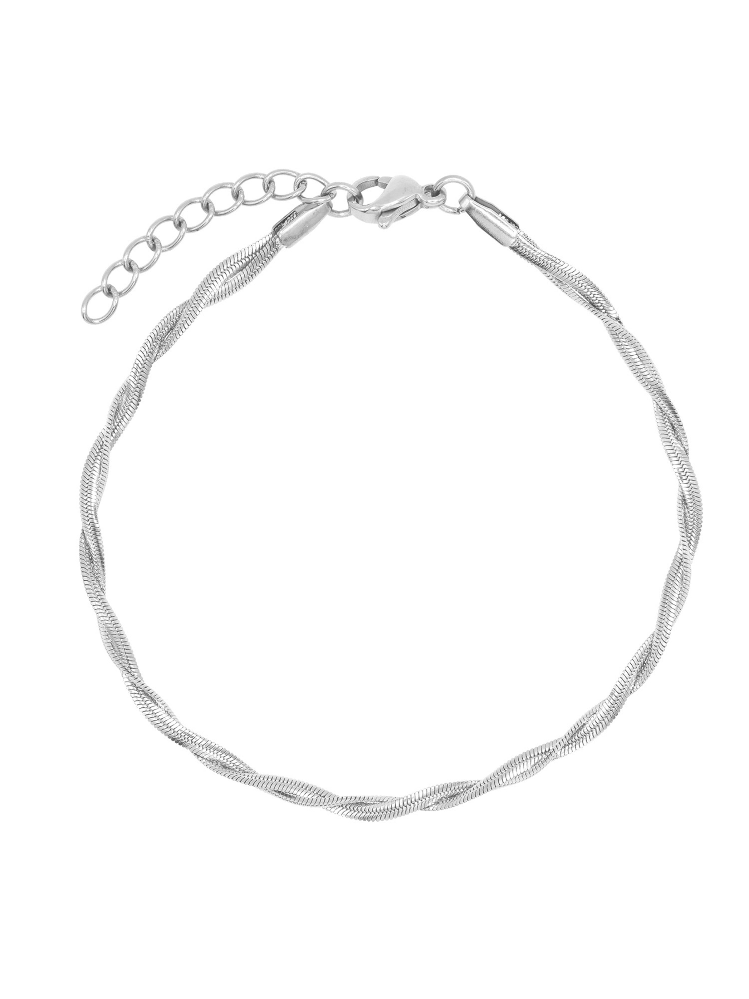 Heideman Bracelet 'Quint' in Silver: front