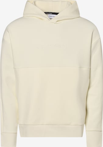 Calvin Klein - Sudadera en beige: frente