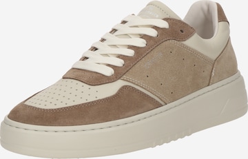 Baskets basses Copenhagen Studios en beige : devant