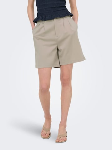 ONLY Baggy Broek 'Poptrash' in Beige