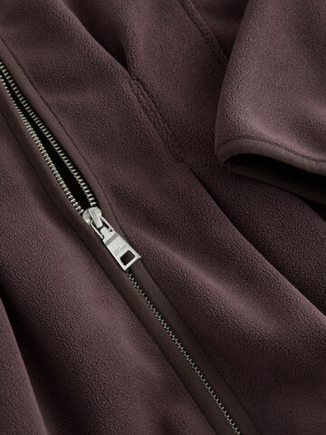 Next Fleece jacket in Brown