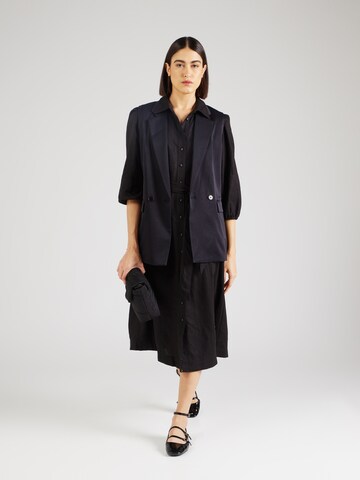 Y.A.S Shirt Dress 'FLAXY' in Black