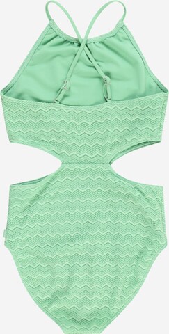 Abercrombie & FitchJednodijelni kupaći kostim - zelena boja