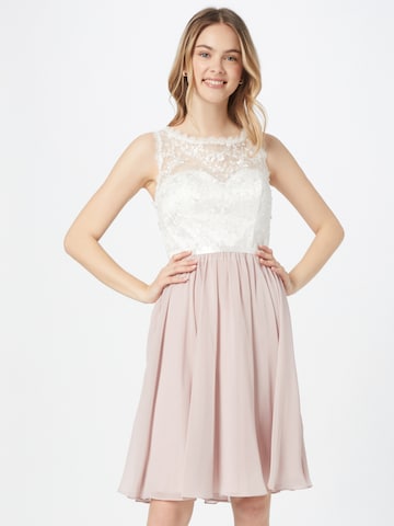 MAGIC NIGHTS Cocktail Dress in Pink: front