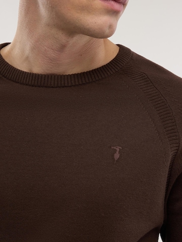 Trussardi - Jersey en marrón
