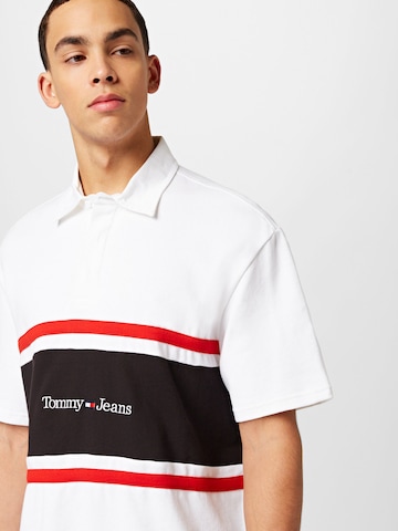 Tommy Jeans Poloshit in Weiß