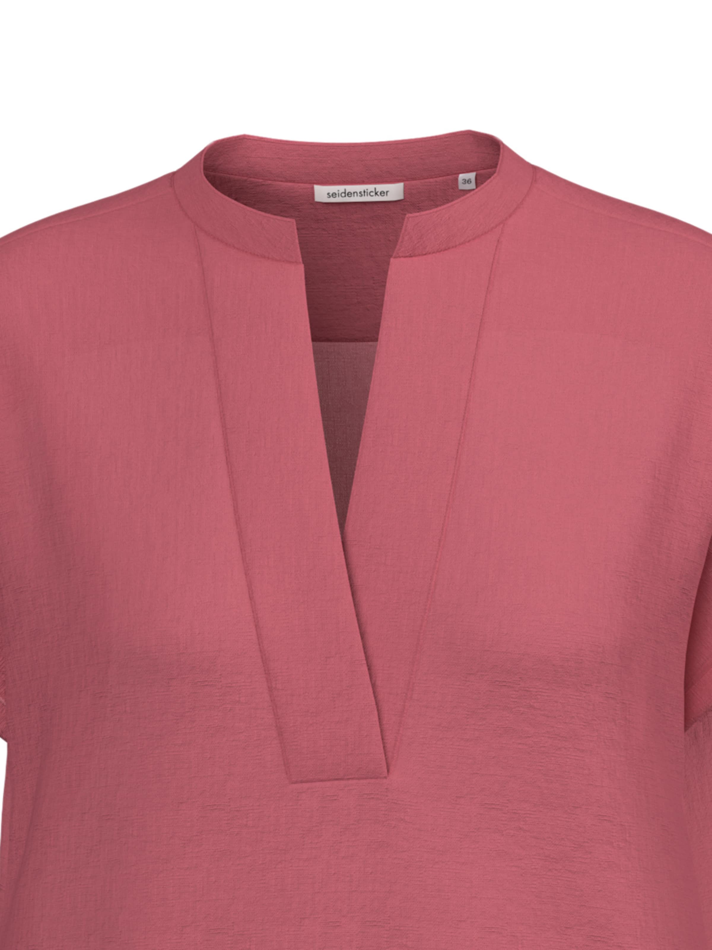 SEIDENSTICKER Blousejurk ' Schwarze Rose ' in Roze