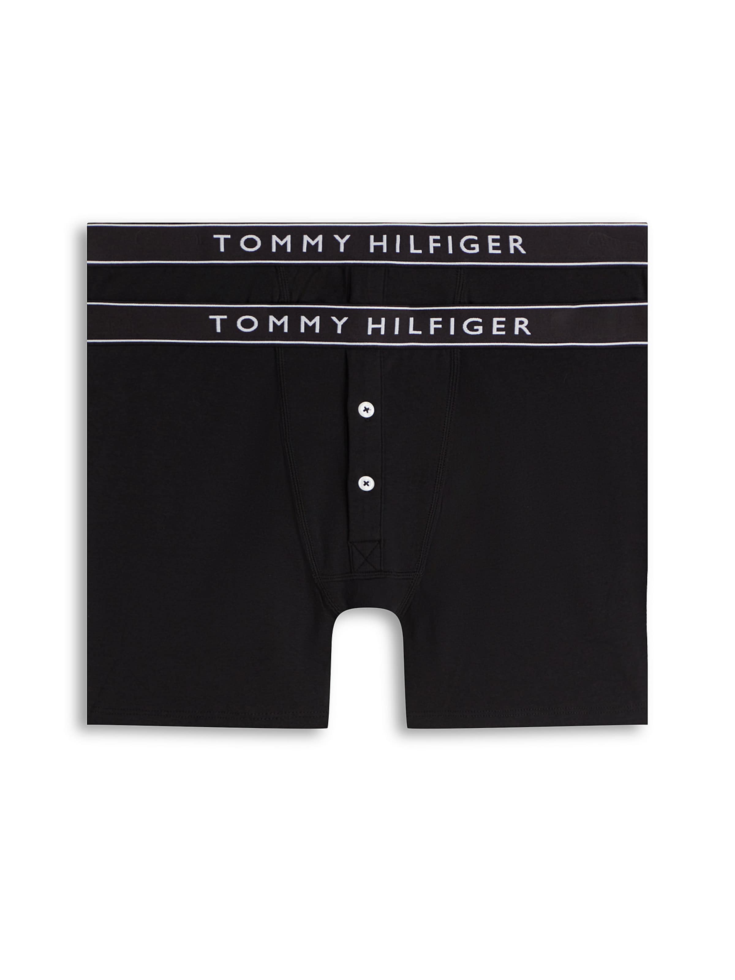 TOMMY HILFIGER Boxer shorts 'Essential' in Black: front