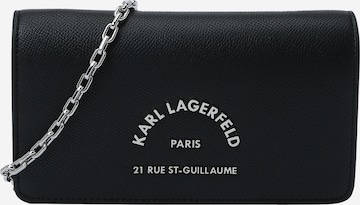 Karl Lagerfeld Tasche in Schwarz: predná strana