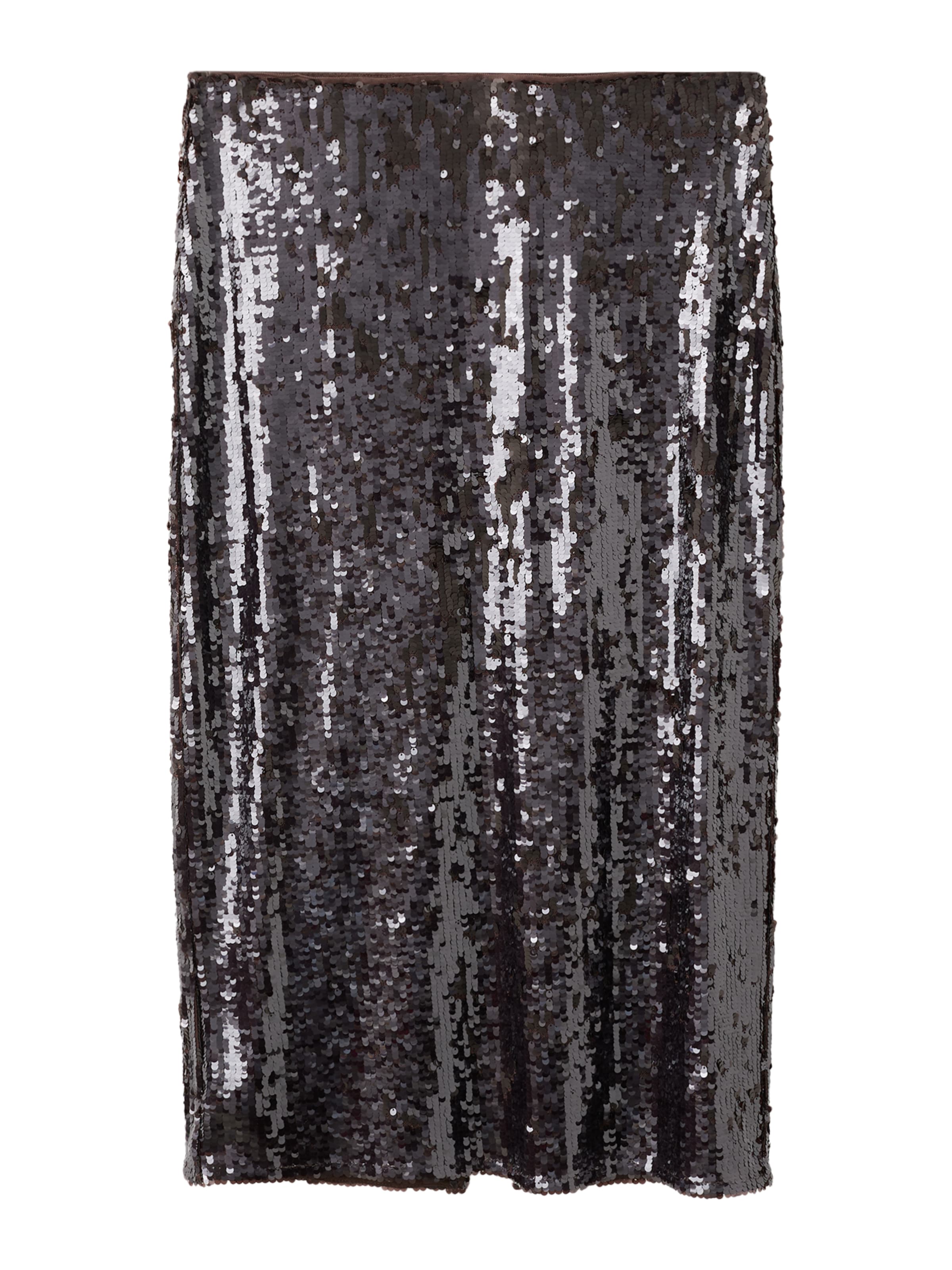 Fustă 'XJAVIERA' de la MANGO pe maro: față