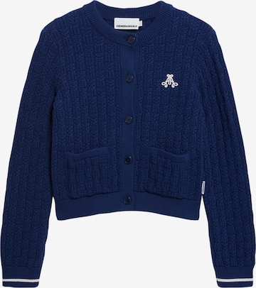ARMEDANGELS Strickjacke STRUCTURE in Blau: Vorderseite