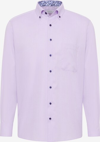 ETERNA Button Up Shirt in Purple: front
