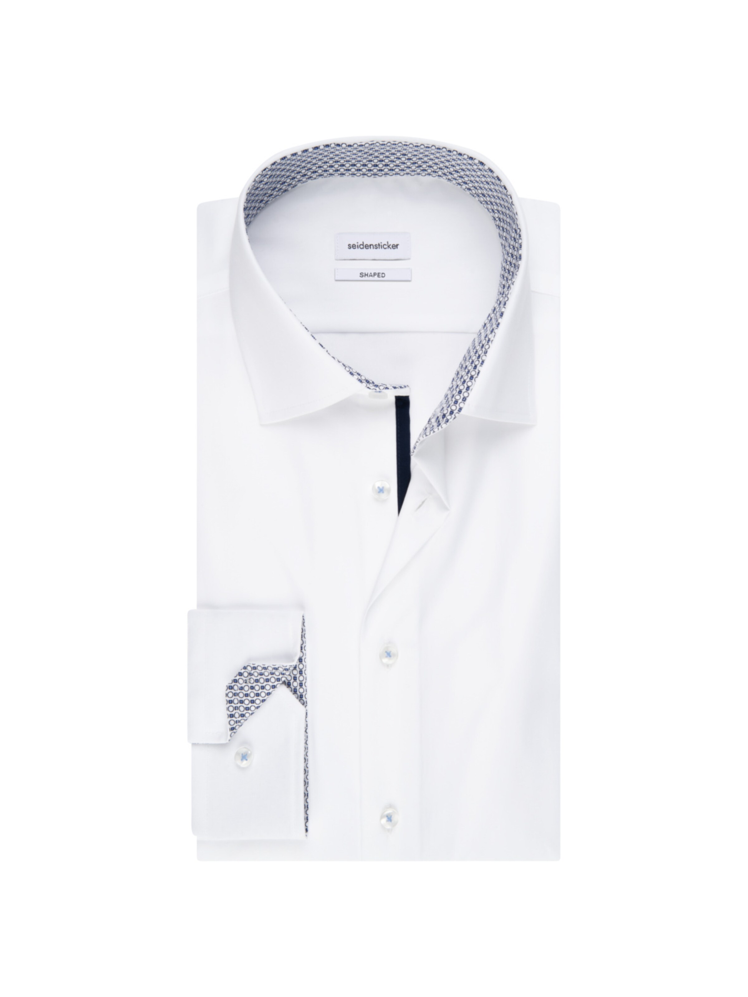 Coupe regular Chemise business SEIDENSTICKER en blanc