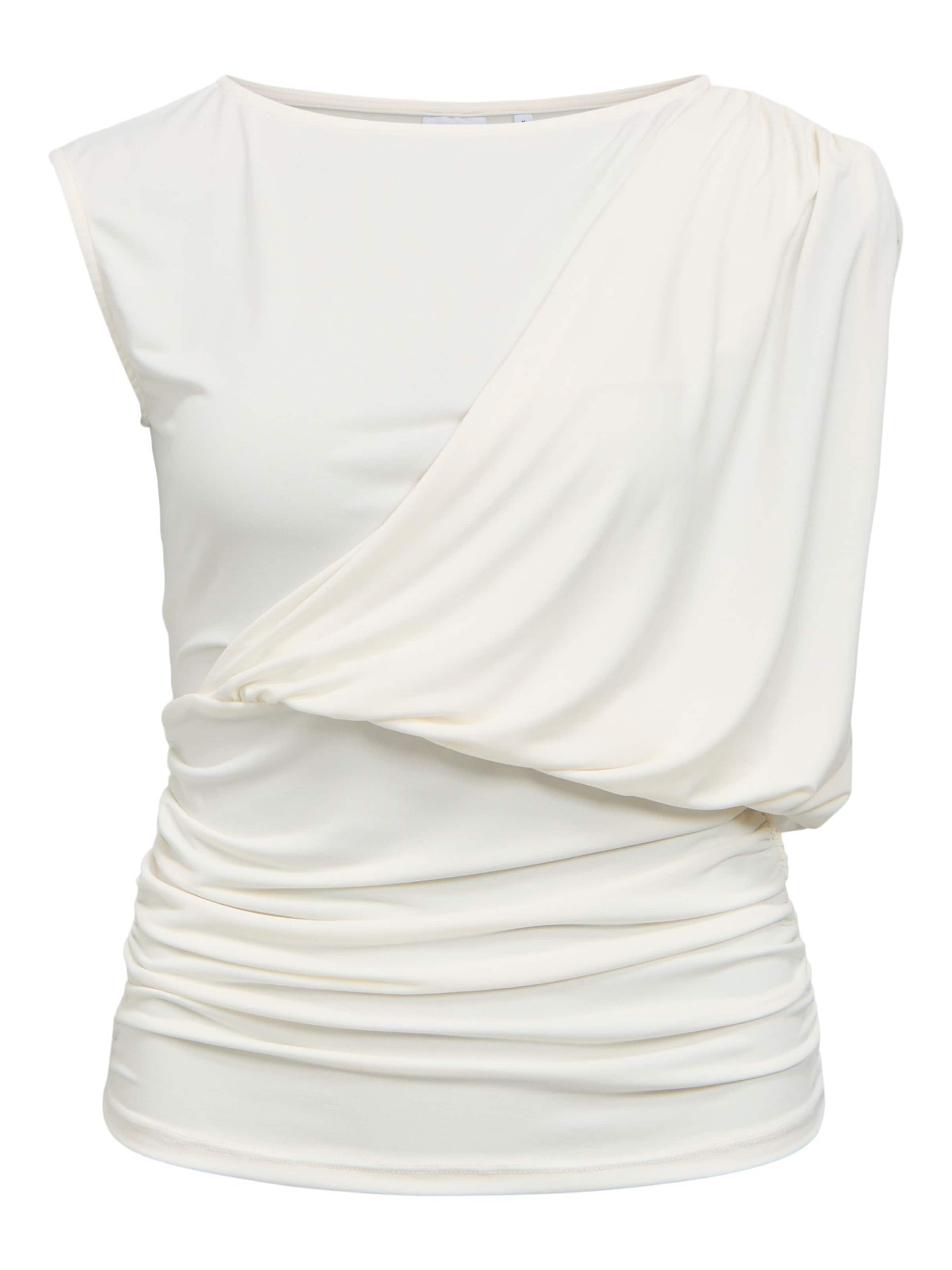 Top 'Dellie' di OBJECT in bianco: frontale