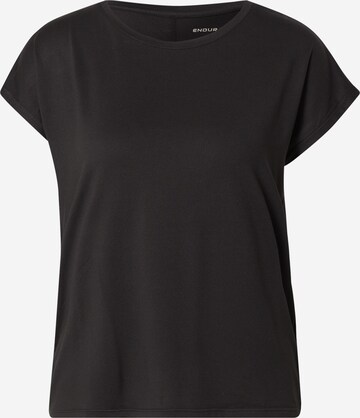 ENDURANCE Performance Shirt in Black: front