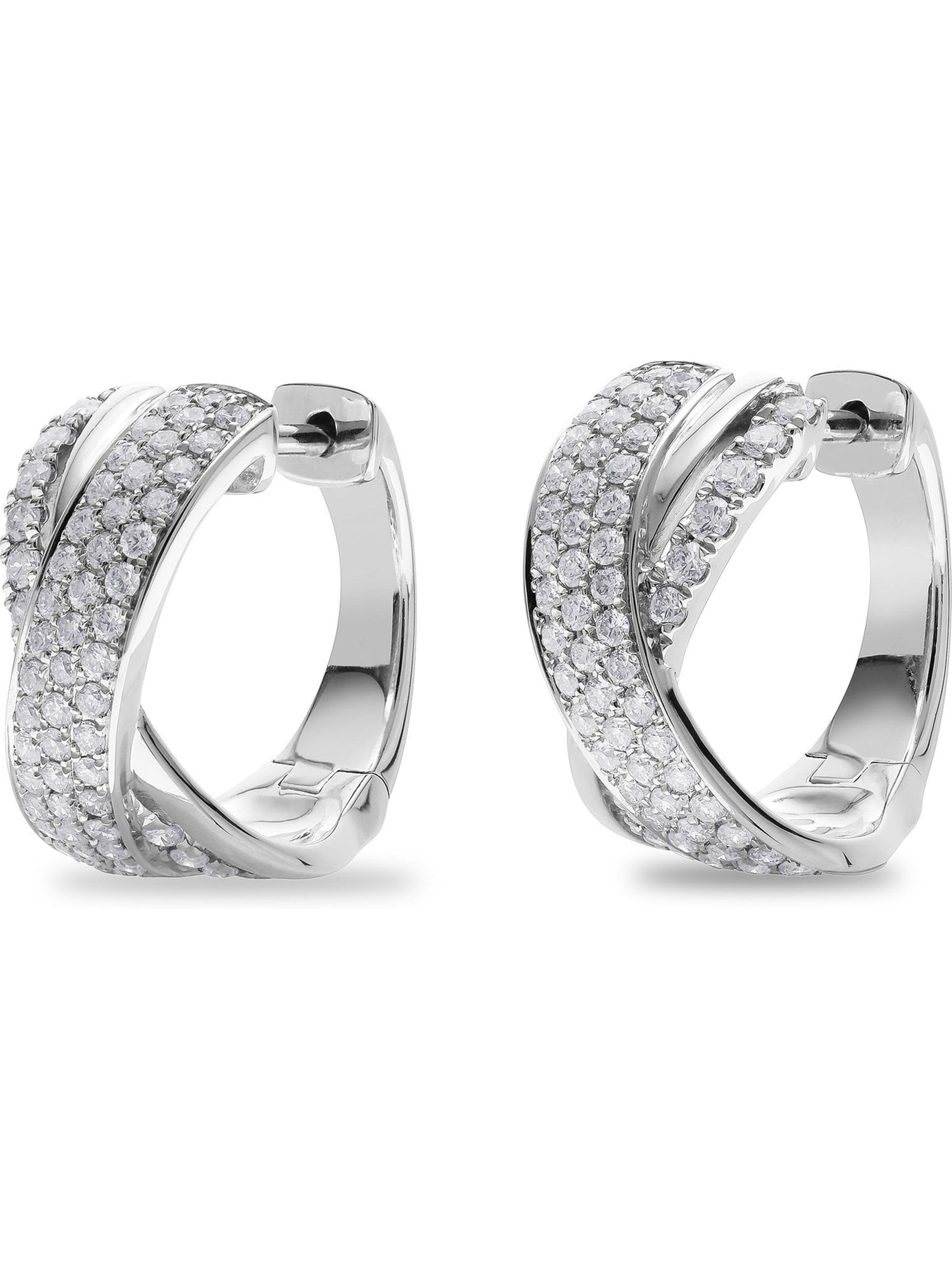 CHRIST Earrings in White: front