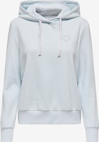 ONLY Sweatshirt 'ONLNOLI' in Blau: Vorderseite