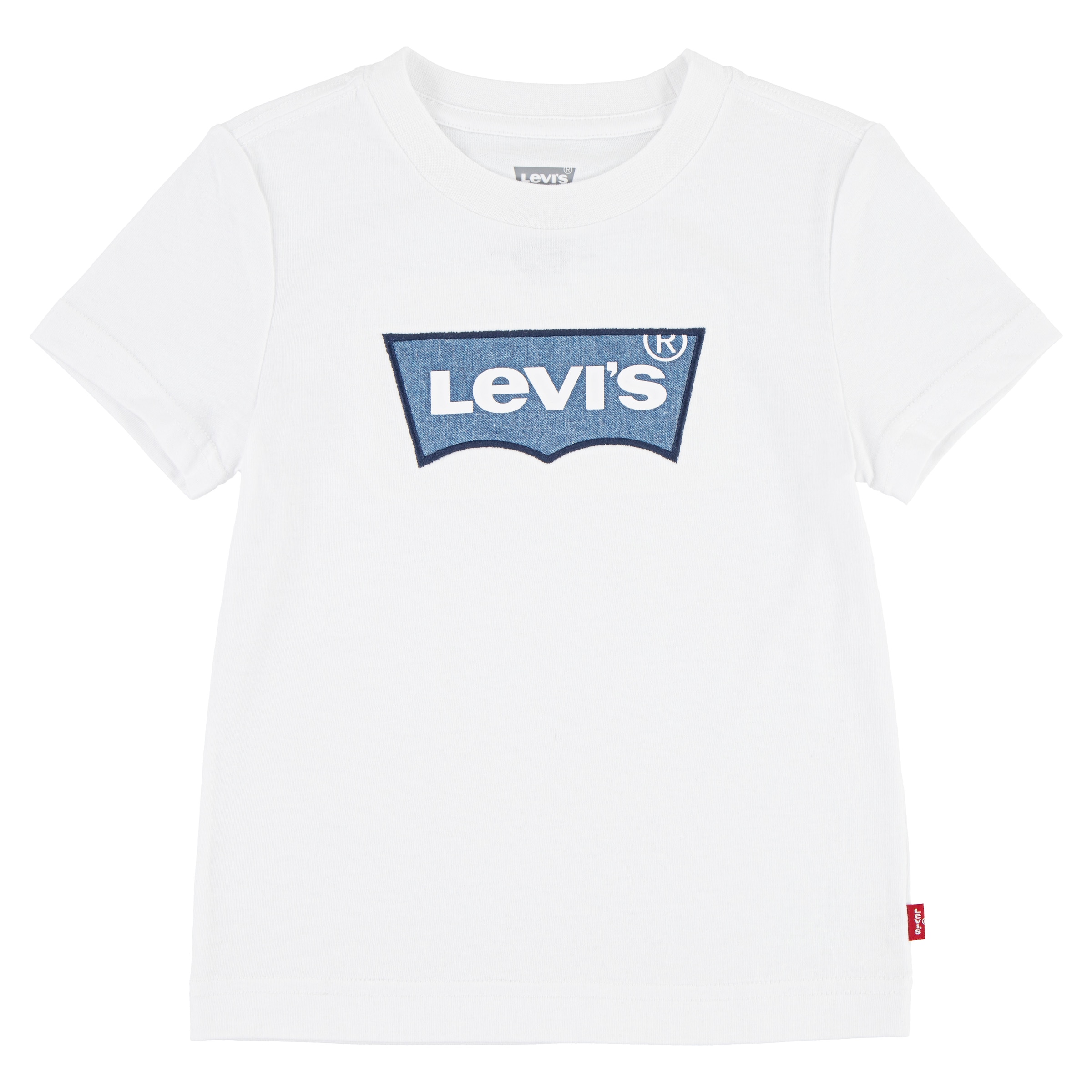 Levi's Kids Shirt in Blue denim / White, Item view